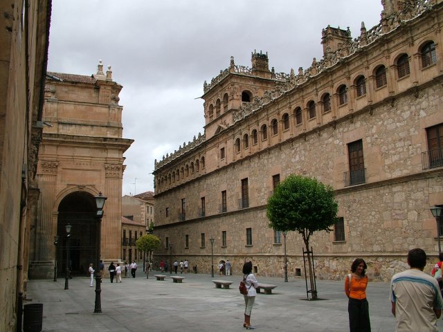 Palacio de Monterrey, fachada sur