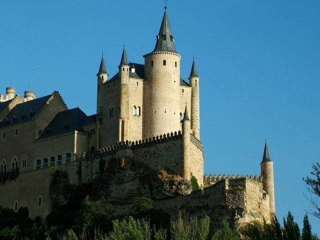 Vista parcial del Alcázar